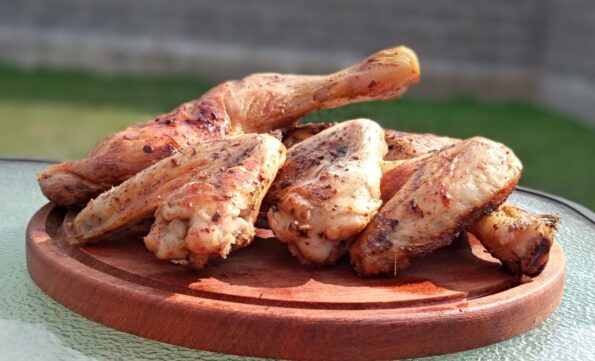 Pata muslo y alitas de pollo a la parrilla |Platos Argentinos