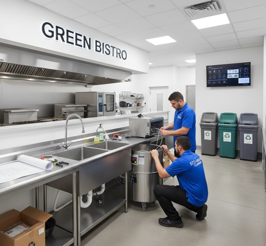 garbage disposal installation