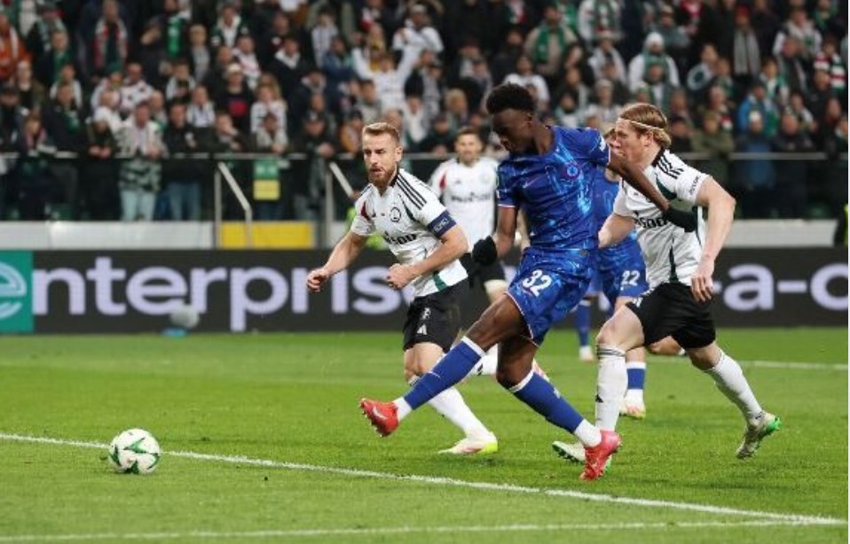 Chelsea F.C. vs Legia Warsaw Timeline